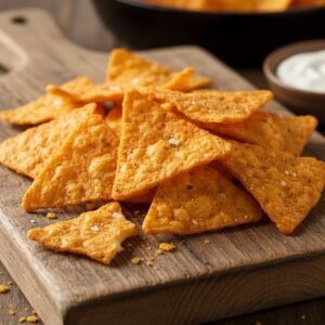bingo style rawcorn triangles